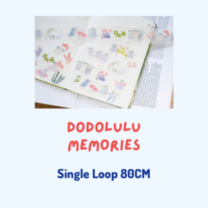 Dodolulu PET Tape - Memories | 80cm loop | dodolulu