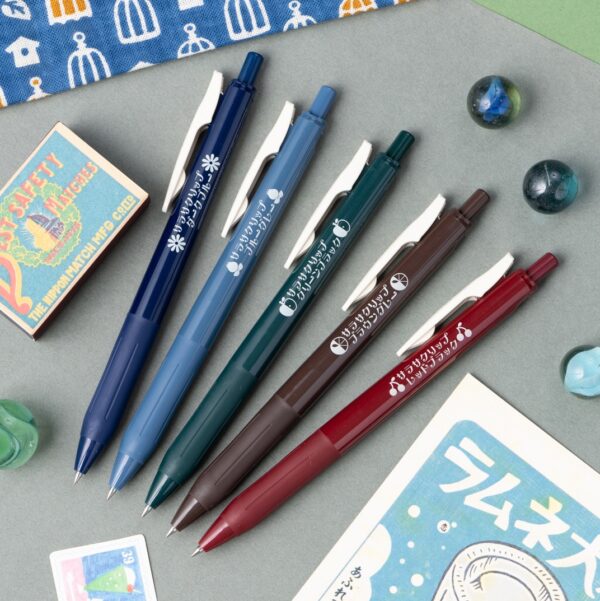 Zebra Sarasa Gel Pen 0.5mm Vintage Colour - Image 5