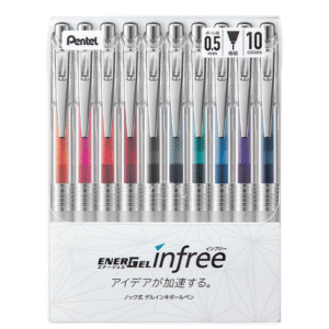 (Set of 10) Pentel Energel Gel Pen 0.5mm