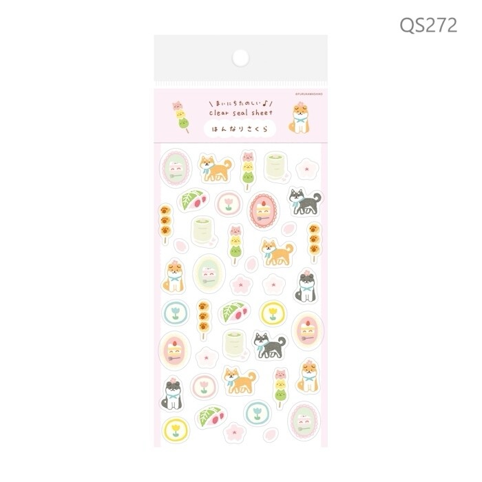 Furukawashiko spring's limited clear seal sheet (Hirahira Sakura,Hanrin Sakura,Soft Mimosa) - Image 3