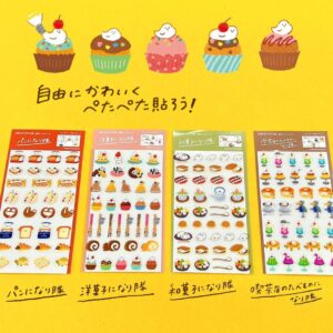 Furukawashiko Clear Sticker Sheet-western dessert (QS157)