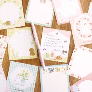 Furukawashiko Memo Pad 4-Design Memo Pad (4 design x 25 sheet)